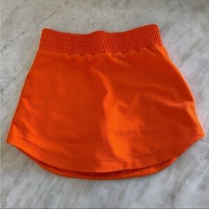Beach Riot orange skort - size XS